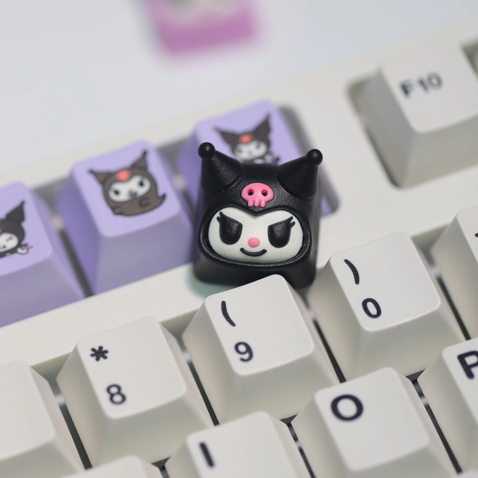 Artisan Resin Keycaps Cartoon Anime Cute Kuromi Keycap for Cherry Cross Axis Mechanical Keyboard Diy Personalized Keycap
Artisan Resin Keycaps Cartoon Anime Cute Kuromi Keycap for Cherry Cross Axis Mechanical Keyboard Diy Personalized Keycap