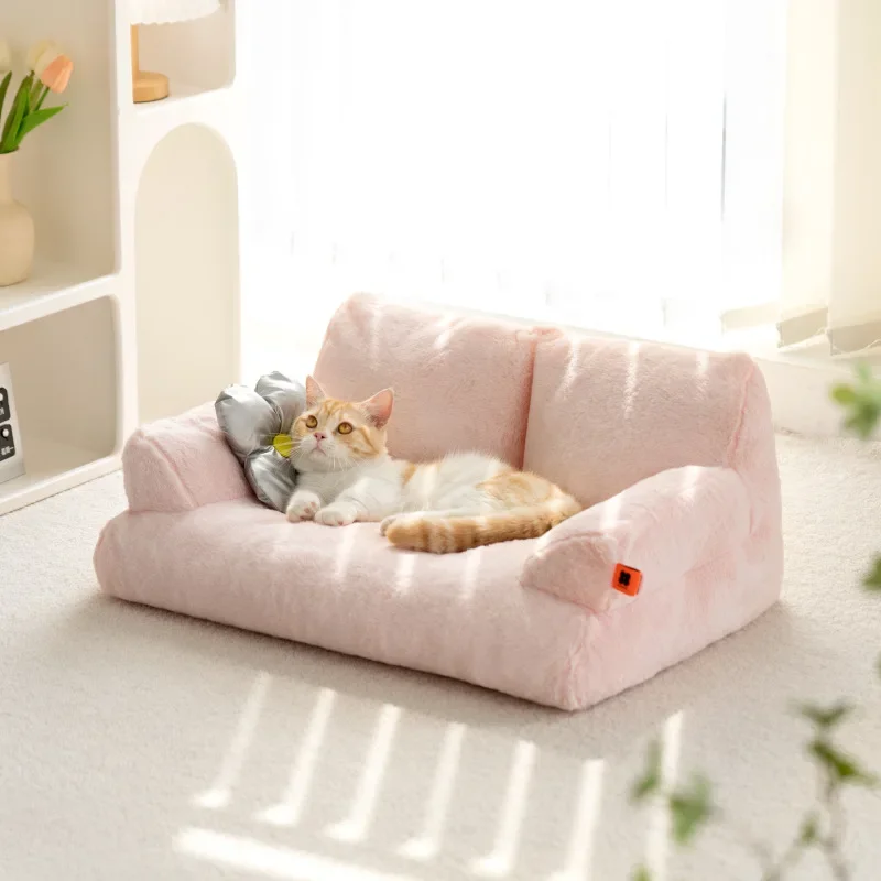 Cat Sofa Winter Dog House Cats Kennel Pet Accessories Cat Bed Cat Supplies Detachable Dog House Faux Rabbit Fleece With Pillow
Cat Sofa Winter Dog House Cats Kennel Pet Accessories Cat Bed Cat Supplies Detachable Dog House Faux Rabbit Fleece With Pillow