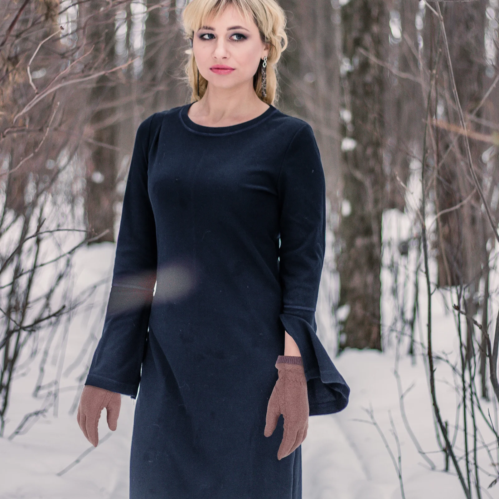 1Pair Winter Women Gloves Thickened Double Layer Warm Simple Style Mitten for Girls Thermal Gloves Red Bean Color
1Pair Winter Women Gloves Thickened Double Layer Warm Simple Style Mitten for Girls Thermal Gloves Red Bean Color