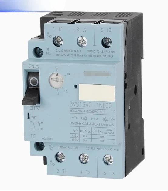 Suitable for Siemens motor protector 3VS1340-1MF/G/H/J/K motor circuit breaker 3VU1640-1MP00
Suitable for Siemens motor protector 3VS1340-1MF/G/H/J/K motor circuit breaker 3VU1640-1MP00