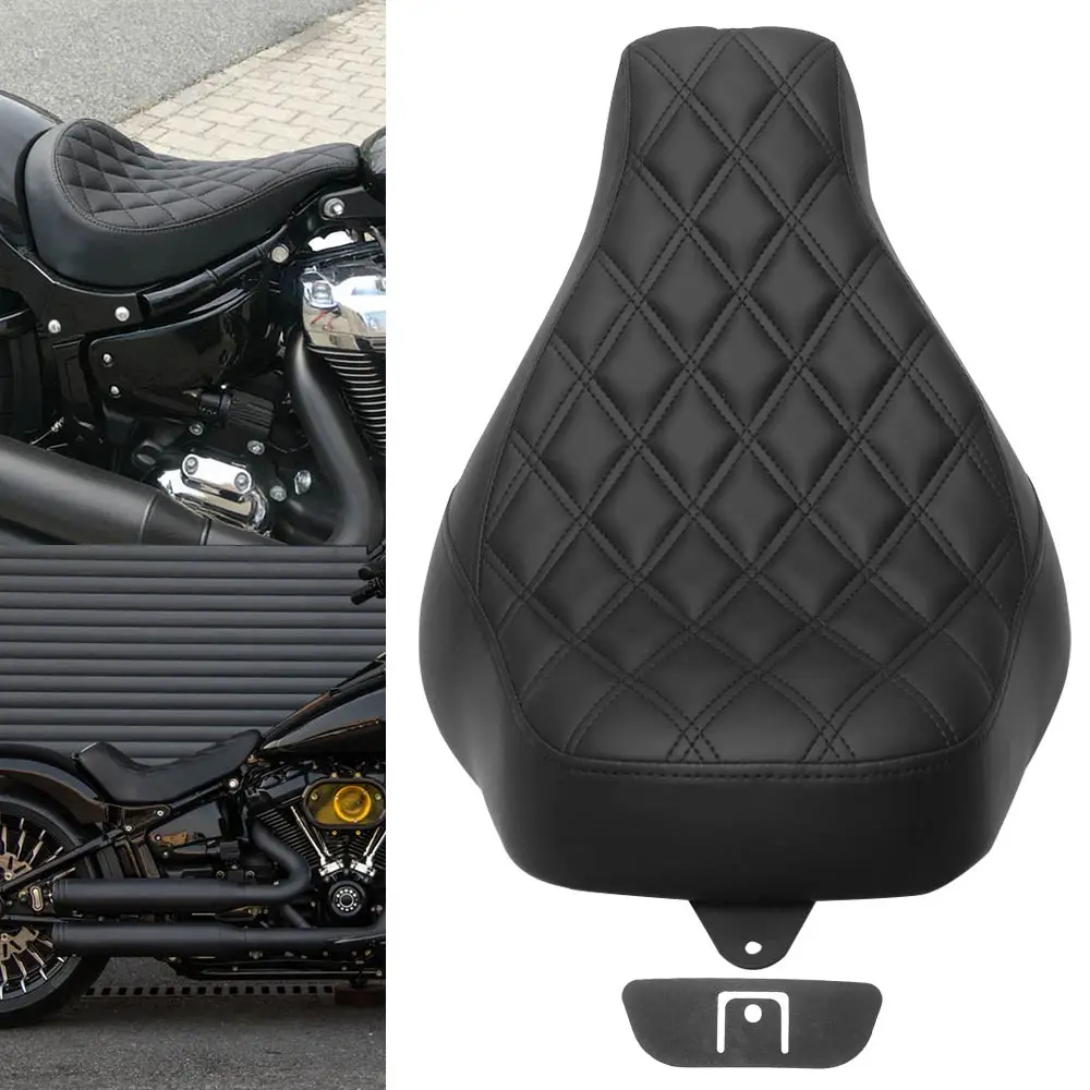 Motorcycle Solo Rider Driver Seats Cushion For Harley Softail Fat Boy Breakout 107 114 117 FLFB FLFBS FXBR FXBRS FXDRS 2018-2023
Motorcycle Solo Rider Driver Seats Cushion For Harley Softail Fat Boy Breakout 107 114 117 FLFB FLFBS FXBR FXBRS FXDRS 2018-2023