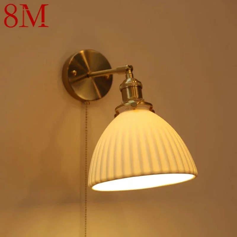 8M Nordic Brass Wall Lamp Indoor Living Room Bedroom Bedside Lamp Modern Hotel Corridor Hallway Wall Lamp
8M Nordic Brass Wall Lamp Indoor Living Room Bedroom Bedside Lamp Modern Hotel Corridor Hallway Wall Lamp