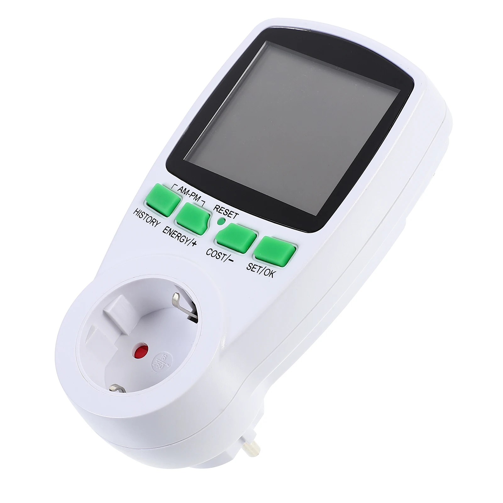 Smart Outlet Adapter Clear LCD Electricity Monitor Plug Watt Meter Volt Tester Measuring Socket Analyzer Energy Saver Home
Smart Outlet Adapter Clear LCD Electricity Monitor Plug Watt Meter Volt Tester Measuring Socket Analyzer Energy Saver Home