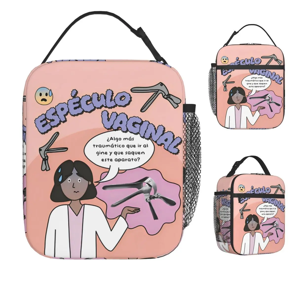 Enfermera En Apuros Lunch Bag Work Lunch Box For Girls Funny Print Thermal Lunch Bags Oxford Cooler Bag
Enfermera En Apuros Lunch Bag Work Lunch Box For Girls Funny Print Thermal Lunch Bags Oxford Cooler Bag