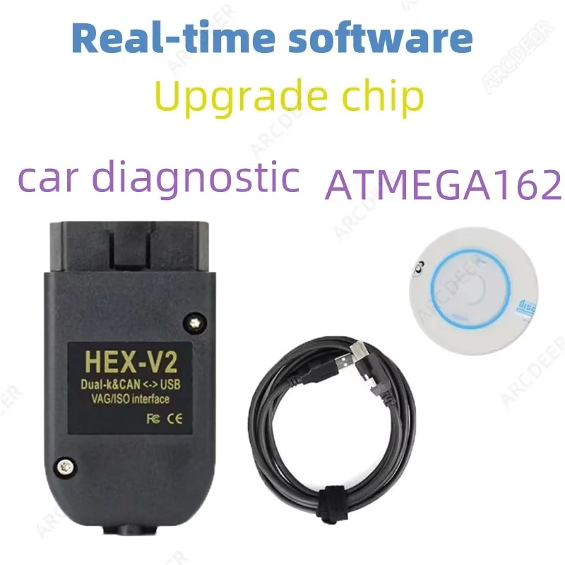 High-quality hot sale HEX V2 VAG VCDS 25.3 ATMEGA162 FT232 5054 Support Volkswagen, Audi, SE-AT, Skoda Car Diagnostics Tools
High-quality hot sale HEX V2 VAG VCDS 25.3 ATMEGA162 FT232 5054 Support Volkswagen, Audi, SE-AT, Skoda Car Diagnostics Tools