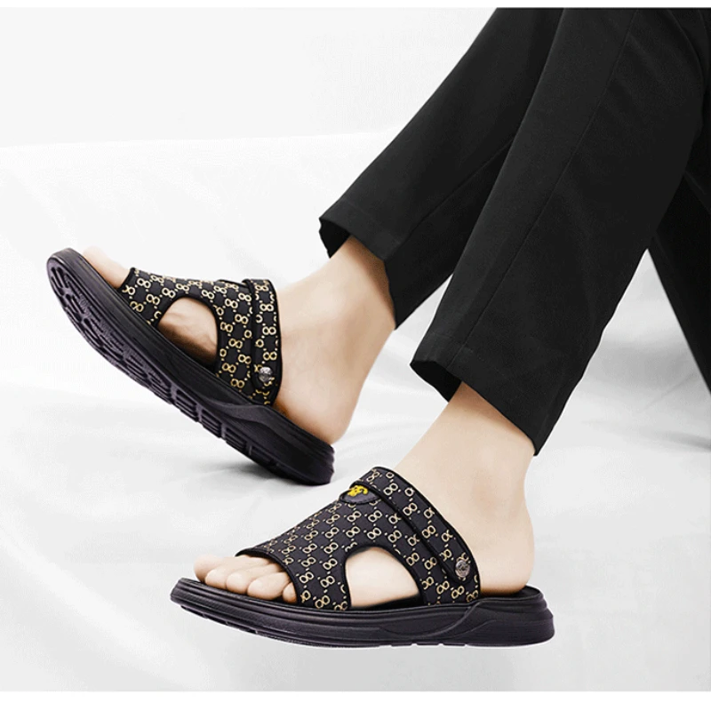 Indoor Men's Sandal Outdoor Open Soft Beach with Platform Male Shoe Hiking Slippers Trekking Ankle Wrap Height Clearance Sale V
Indoor Men's Sandal Outdoor Open Soft Beach with Platform Male Shoe Hiking Slippers Trekking Ankle Wrap Height Clearance Sale V