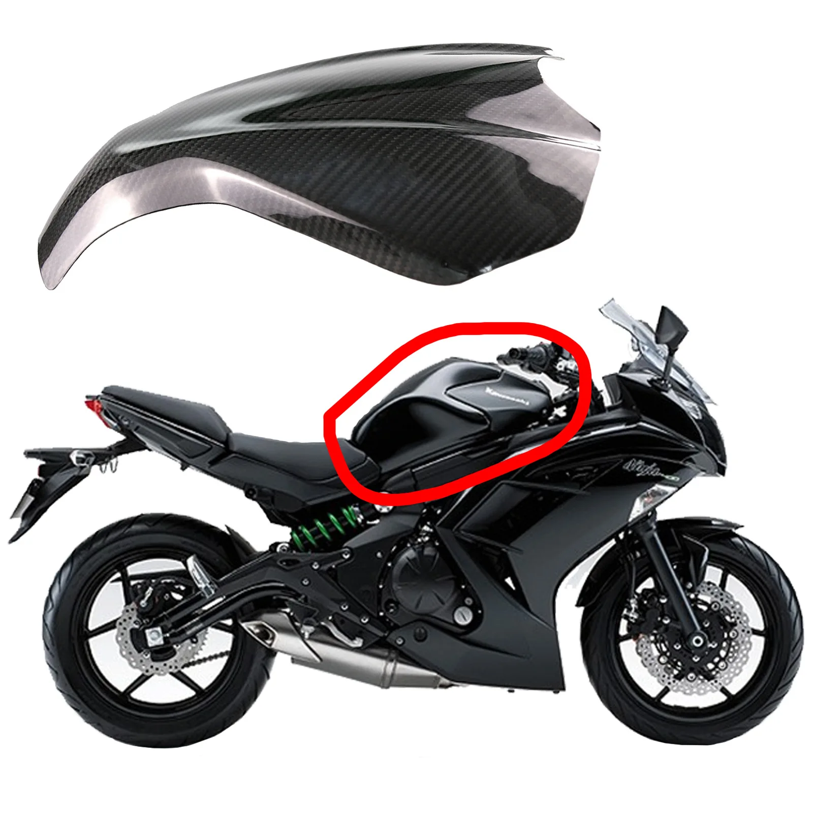 For Kawasaki Ninja400 2018-2019 Carbon Fiber Fuel Tank Cover Fuel Tank Cover Protection Cover Motorcycle Accessories
For Kawasaki Ninja400 2018-2019 Carbon Fiber Fuel Tank Cover Fuel Tank Cover Protection Cover Motorcycle Accessories