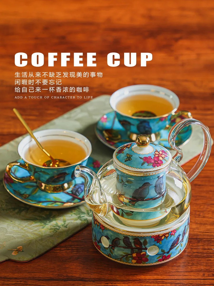 Elegant High-End Bone China Coffee Tea Set Porcelain Flower Teapot with Sugar & Milk Jug for Teatime Afternoon Home Decor
Elegant High-End Bone China Coffee Tea Set Porcelain Flower Teapot with Sugar & Milk Jug for Teatime Afternoon Home Decor