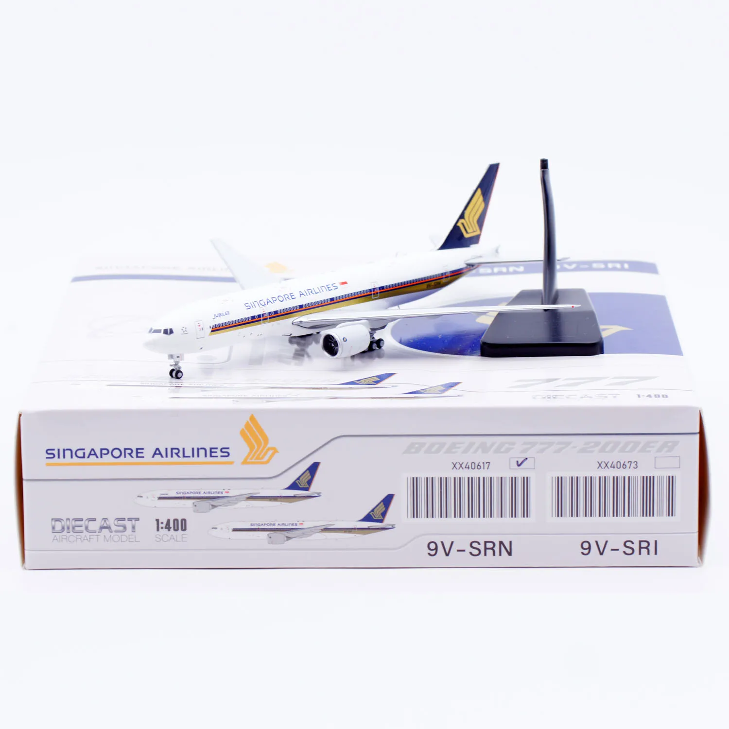 XX40617 Alloy Collectible Plane Gift JC Wings 1:400 Singapore Airlines Boeing B777-200ER Diecast Aircraft Jet Model 9V-SRN
XX40617 Alloy Collectible Plane Gift JC Wings 1:400 Singapore Airlines Boeing B777-200ER Diecast Aircraft Jet Model 9V-SRN