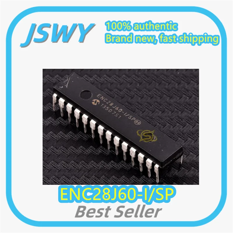 (1/5 pcs) ENC28J60-I/SP ENC28J60 DIP-28 Ethernet Controller Genuine Authentic Stock Fast Shipping
(1/5 pcs) ENC28J60-I/SP ENC28J60 DIP-28 Ethernet Controller Genuine Authentic Stock Fast Shipping
