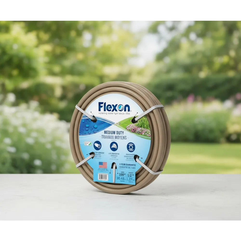 1/2" x 100ft Kink-Resistant Garden Hose - Durable Vinyl, Weather-Proof, Flexible Water Hose for Lawn & Outdoor Use
1/2" x 100ft Kink-Resistant Garden Hose - Durable Vinyl, Weather-Proof, Flexible Water Hose for Lawn & Outdoor Use