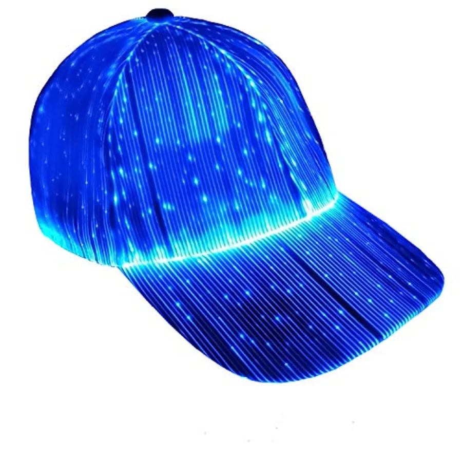 Fiber optic cap LED hat with 7 colors luminous glowing EDC baseball hats USB Charging light up caps even party led crazy cap fo
Fiber optic cap LED hat with 7 colors luminous glowing EDC baseball hats USB Charging light up caps even party led crazy cap fo