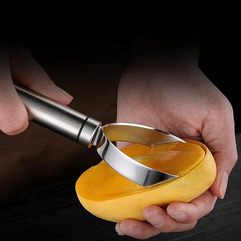 Stainless Steel Mango Cutter Peeler Manual Fruit Splitter for Mango Cantaloupe Watermelon Fruit Separator Fruit Tools 1.304 st
Stainless Steel Mango Cutter Peeler Manual Fruit Splitter for Mango Cantaloupe Watermelon Fruit Separator Fruit Tools 1.304 st