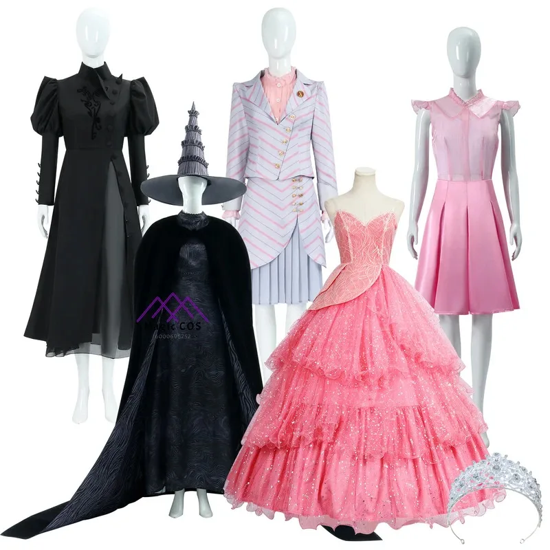 Magic Witch Elphaba Glinda Theatre Cosplay Costume Accessories School Uniform Dress Halloween Carnival Party Outfits New Arrival 
Magic Witch Elphaba Glinda Theatre Cosplay Costume Accessories School Uniform Dress Halloween Carnival Party Outfits New Arrival