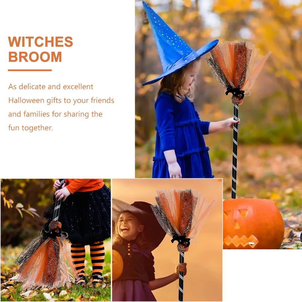 Witch Hat Broom Set Woman Headband Child Kids Girls Toddler Cloth Halloween Costume Prop Decor
Witch Hat Broom Set Woman Headband Child Kids Girls Toddler Cloth Halloween Costume Prop Decor