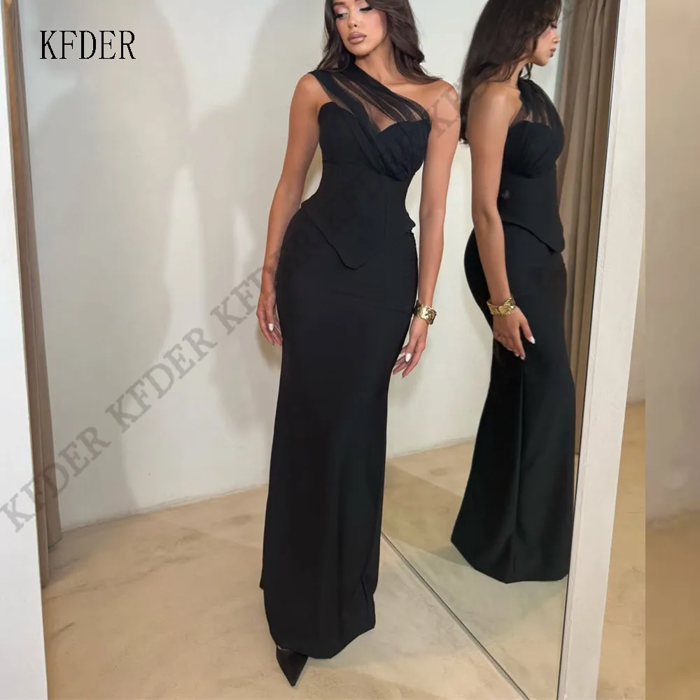 Customized One Shoulder Evening Dresses Long Sleeveless Prom Dresses vestidos de novia Zipper Floor Length Party Dresses
Customized One Shoulder Evening Dresses Long Sleeveless Prom Dresses vestidos de novia Zipper Floor Length Party Dresses