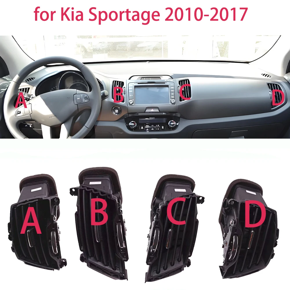 For Kia sportage R 2010-2017 94720 4T00 97410 4T000 97490 4T000 97480 4T000 A/C Air Conditioning Vents Air nozzle baffle
For Kia sportage R 2010-2017 94720 4T00 97410 4T000 97490 4T000 97480 4T000 A/C Air Conditioning Vents Air nozzle baffle