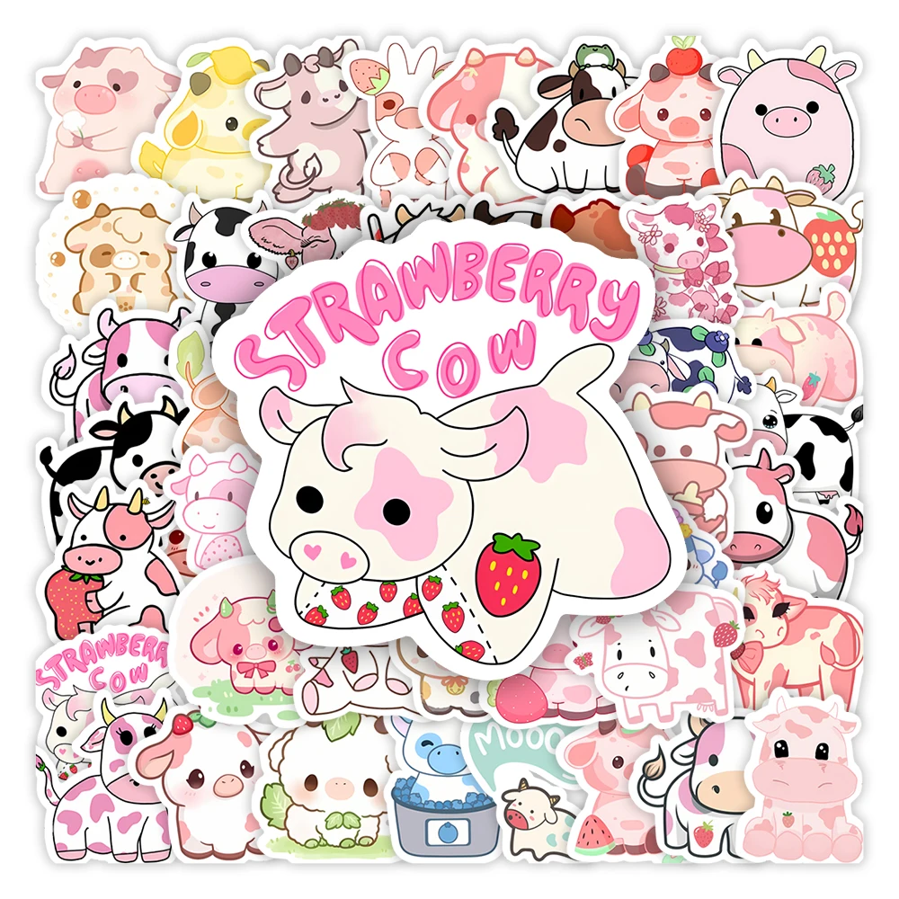 Kawaii Cute Cartoon Cow Stickers Animal DIY Kids Gift Decorative Decal for Scrapbook Laptop Phone Luggage Bottle Waterproof
Kawaii Cute Cartoon Cow Stickers Animal DIY Kids Gift Decorative Decal for Scrapbook Laptop Phone Luggage Bottle Waterproof