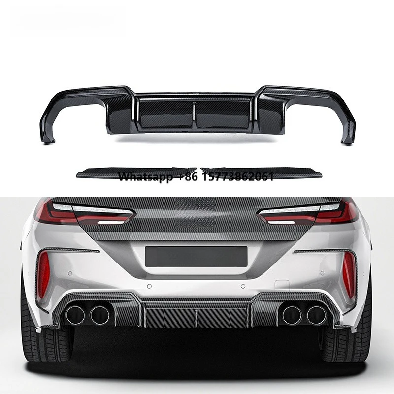 Dry Carbon Fiber Body Kit Rear Diffuser for M8 Convertible F91 Coupe F92 2019 - 2022
Dry Carbon Fiber Body Kit Rear Diffuser for M8 Convertible F91 Coupe F92 2019 - 2022