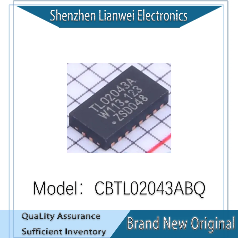 100% New Original CBTL02043ABQ TL02043A IC Chipset DHVQFN-20
100% New Original CBTL02043ABQ TL02043A IC Chipset DHVQFN-20