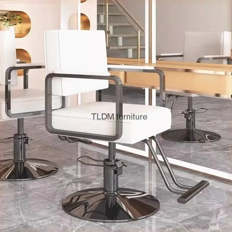 Aesthetic Salon Barber Chairs Professional Makeup Hairdresser Stool Barber Chairs Cosmetic Silla De Barberia Barber Furniture
Aesthetic Salon Barber Chairs Professional Makeup Hairdresser Stool Barber Chairs Cosmetic Silla De Barberia Barber Furniture