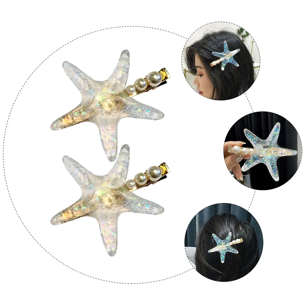2pcs Pearl Colorful Star Hair Clip Alloy Stylish Barrettes Accessories Korean Elegant Hair Accessories Sweet Companion
2pcs Pearl Colorful Star Hair Clip Alloy Stylish Barrettes Accessories Korean Elegant Hair Accessories Sweet Companion