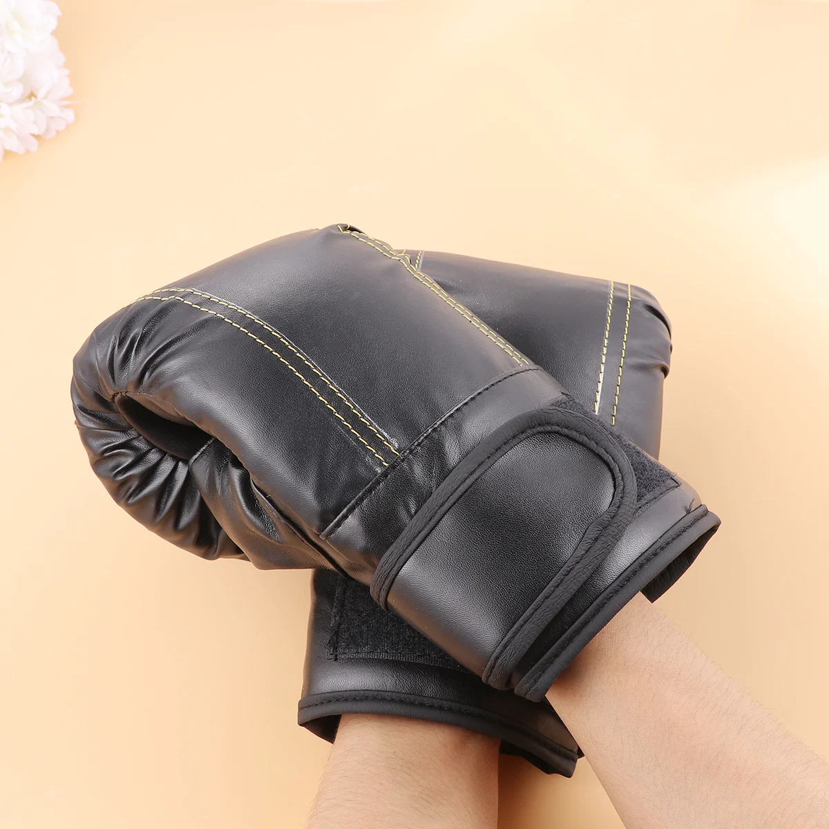 Боксерские перчатки из искусственной кожи, тренировочные перчатки, регулируемые дышащие подушечки для спарринга для кикбоксинга, муай-тай, боевых искусств, кардиотренировки
Боксерские перчатки из искусственной кожи, тренировочные перчатки, регулируемые дышащие подушечки для спарринга для кикбоксинга, муай-тай, боевых искусств, кардиотренировки