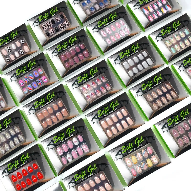 Ladies' Favorite:Professional Supplier High Quality 30Pcs Wholesale Acrylic False Fake Nails Soft Gel Custom Pres
Ladies' Favorite:Professional Supplier High Quality 30Pcs Wholesale Acrylic False Fake Nails Soft Gel Custom Pres