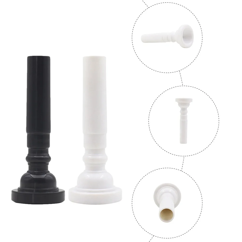 2 Pcs Trumpet Mouthpiece White Black Food Grade ABS Musical Instrument Accessories Brass Players Tuba Part Mouthpieces
2 Pcs Trumpet Mouthpiece White Black Food Grade ABS Musical Instrument Accessories Brass Players Tuba Part Mouthpieces