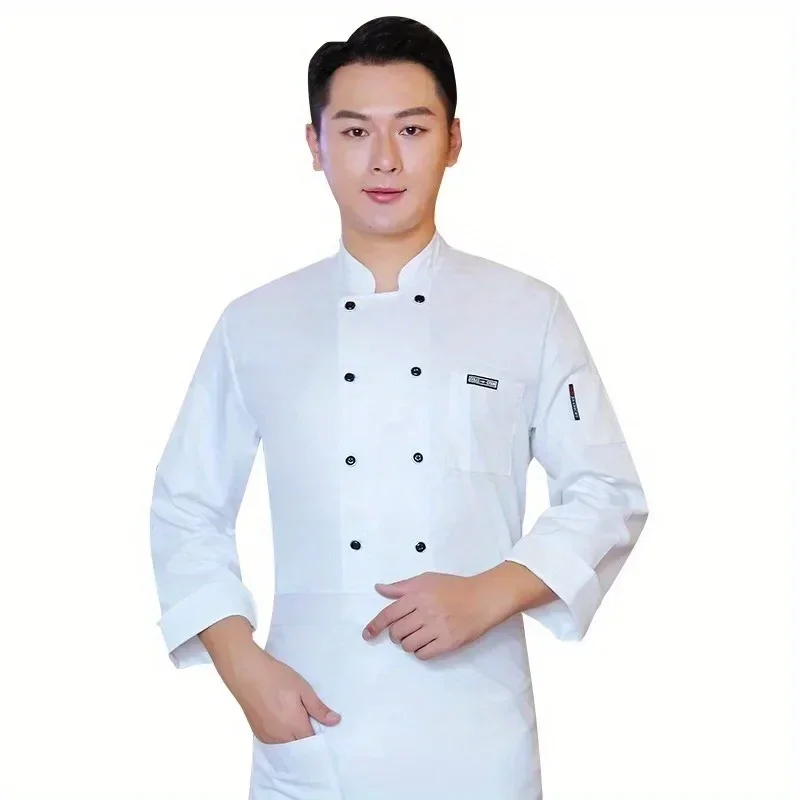 Grand Hotel Chef Uniforms for Men and Women Thickened Breathable Kitchen Catering Cake Room Hot Pot
Grand Hotel Chef Uniforms for Men and Women Thickened Breathable Kitchen Catering Cake Room Hot Pot