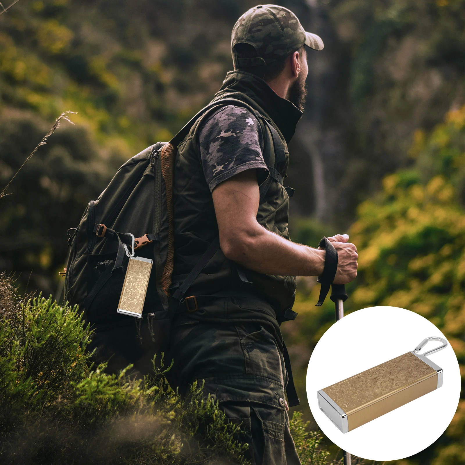 Pocket Ashtray Keyring for Man Zine-alloy Keychain Compact Keyholder Practical
Pocket Ashtray Keyring for Man Zine-alloy Keychain Compact Keyholder Practical