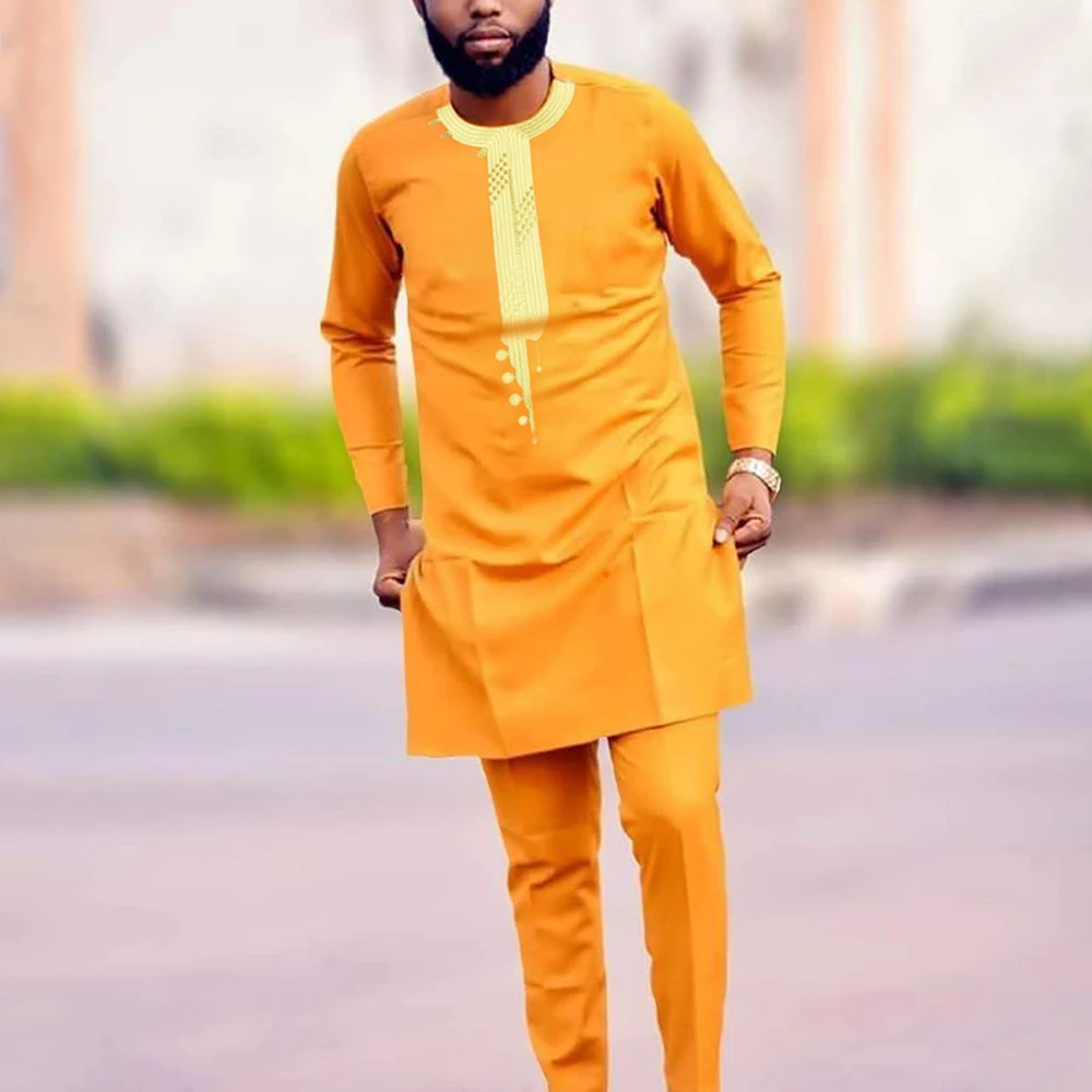 H&D African Dashiki Outfit Mens Embroidered Shirt Pants 2 Piece Suit Hippie Men Fashion Muslim Sets Thobe 2024 European Clothing
H&D African Dashiki Outfit Mens Embroidered Shirt Pants 2 Piece Suit Hippie Men Fashion Muslim Sets Thobe 2024 European Clothing