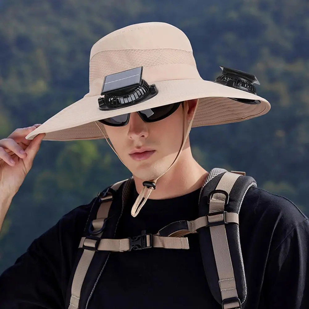 Solar Fan Hat Sun Hat with Fan Sun Protection Hat with Dual Power Supply Fan for Cooling Ideal for Fishing Hiking
Solar Fan Hat Sun Hat with Fan Sun Protection Hat with Dual Power Supply Fan for Cooling Ideal for Fishing Hiking