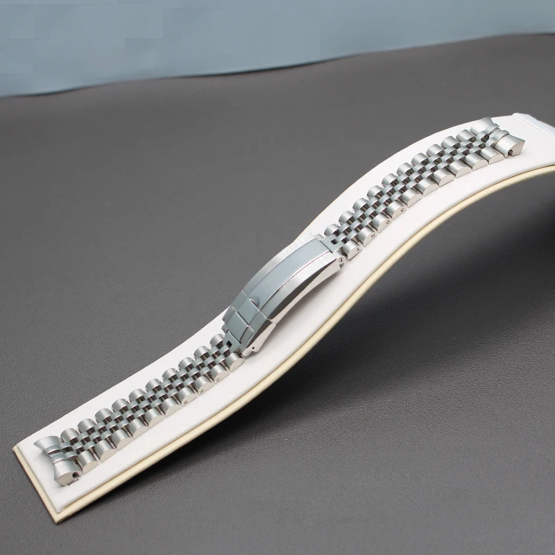 20mm Silver Bracelet 316L Stainless Steel Band Folding Buckle Fit Mens Watch Accessories 40MM NH35 Cases
20mm Silver Bracelet 316L Stainless Steel Band Folding Buckle Fit Mens Watch Accessories 40MM NH35 Cases