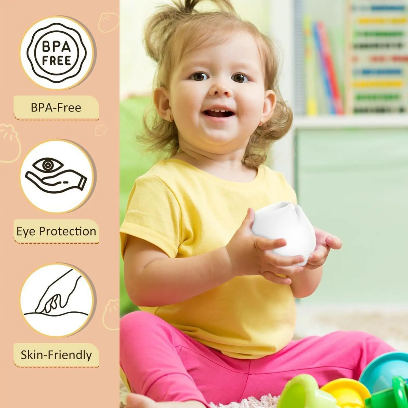 Kids Night Light Squeezable Dumpling Dimmable Nightlight Tap Control Night Lamp For Kids Boys Girls Teens Adults Home Bedroom
Kids Night Light Squeezable Dumpling Dimmable Nightlight Tap Control Night Lamp For Kids Boys Girls Teens Adults Home Bedroom
