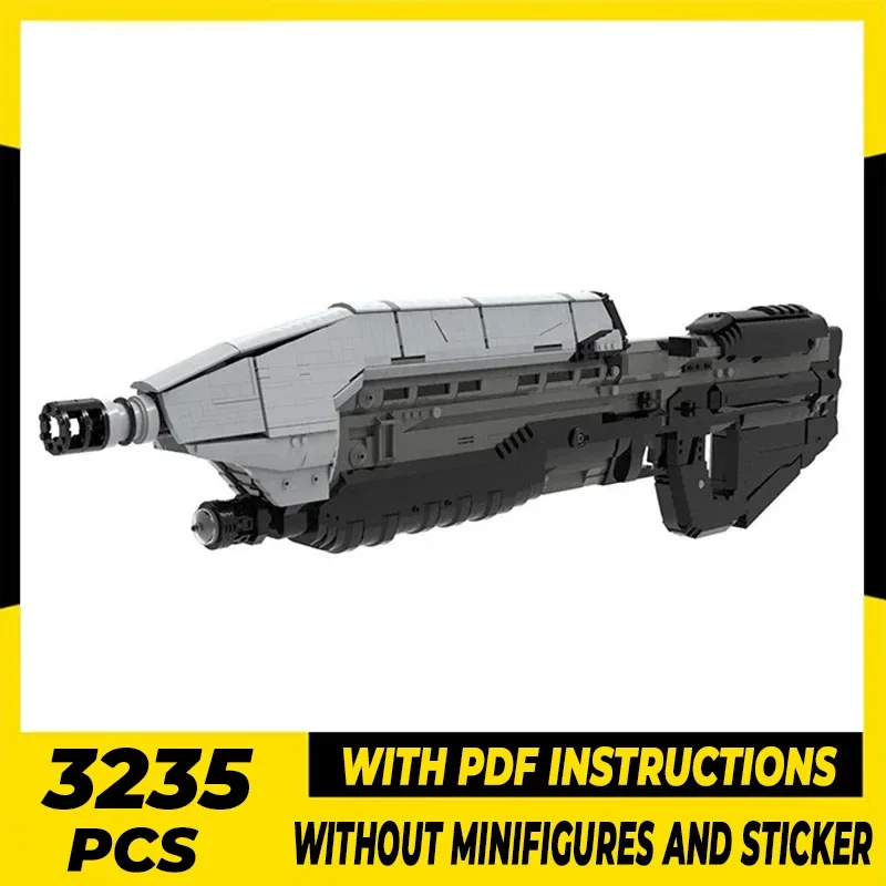 Popular Military Game Model Moc Building Bricks MA5D Assault Rifle Technology Blocks Gifts Christmas Toys DIY Sets Assembly
Popular Military Game Model Moc Building Bricks MA5D Assault Rifle Technology Blocks Gifts Christmas Toys DIY Sets Assembly