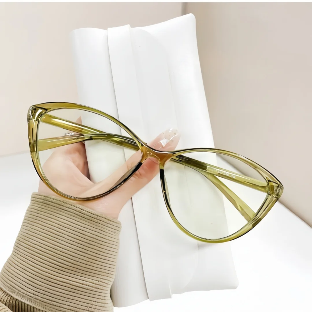 HTMS Fashion Cat Eye Frame Glasses Anti Blue Light Reading Academic Style Women Eyewear Lightweight Retro Vintage
HTMS Fashion Cat Eye Frame Glasses Anti Blue Light Reading Academic Style Women Eyewear Lightweight Retro Vintage