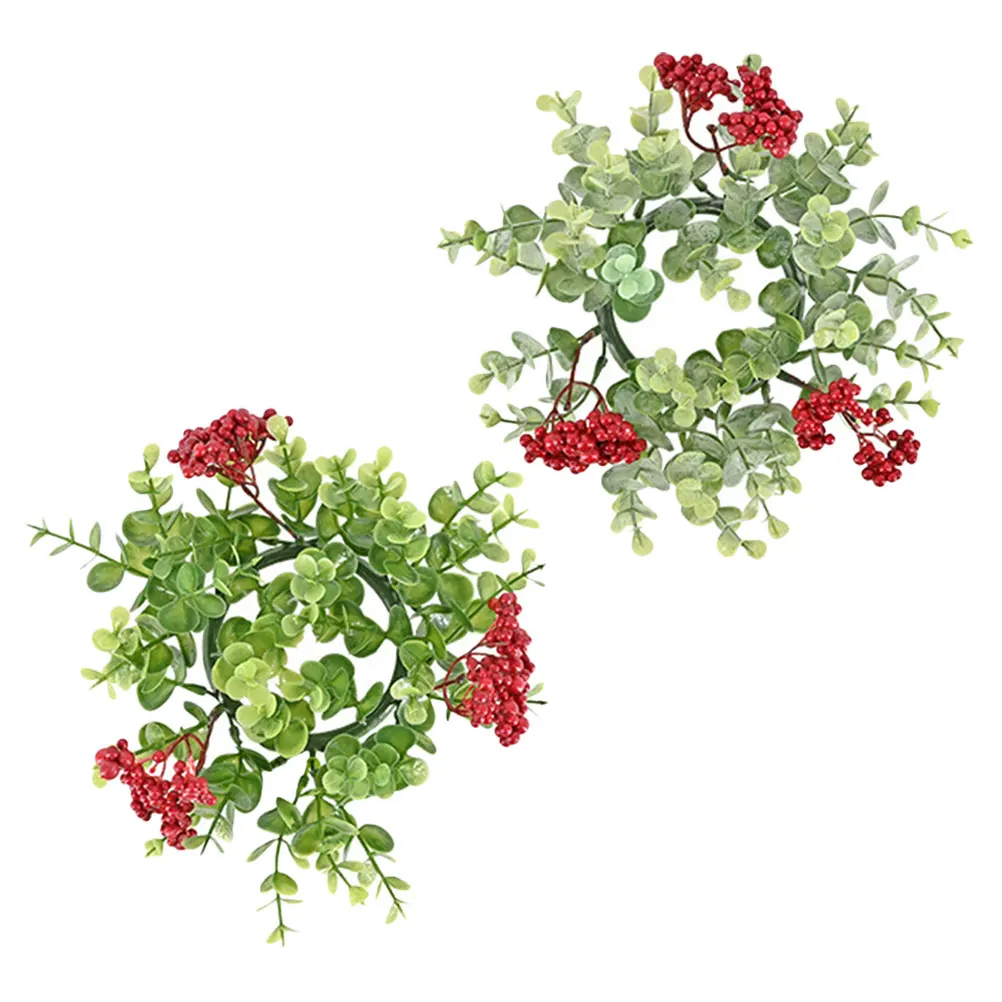 2pcs Christmas Ring Wreaths Artificial Rings Decorative Ornament For Home Supplies Hanging Wreaths Xmas Wreath Decors
2pcs Christmas Ring Wreaths Artificial Rings Decorative Ornament For Home Supplies Hanging Wreaths Xmas Wreath Decors