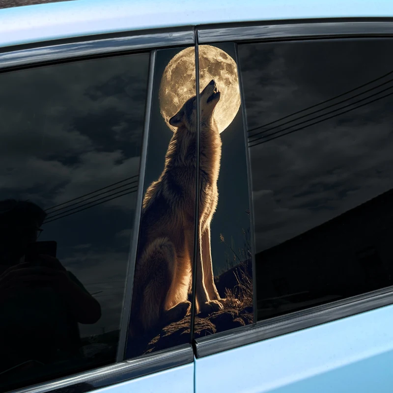 1PC/2PCS Wolf Moon Car Stickers Auto Tattoo B Pillar Waterproof Center Column Decor Cover Scratch DIY Car Doors Pillar Decals
1PC/2PCS Wolf Moon Car Stickers Auto Tattoo B Pillar Waterproof Center Column Decor Cover Scratch DIY Car Doors Pillar Decals