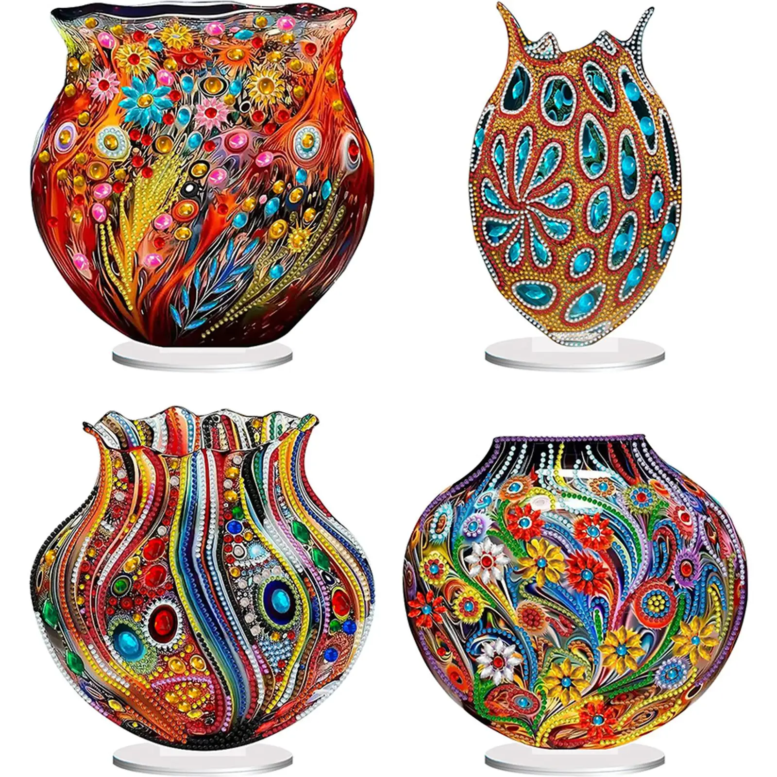 2D Flat Print Vase DIY Table Top Diamond Painting Ornament Kits 5D DIY Diamond Art Tabletop Decorations Bedroom Table Decoration
2D Flat Print Vase DIY Table Top Diamond Painting Ornament Kits 5D DIY Diamond Art Tabletop Decorations Bedroom Table Decoration