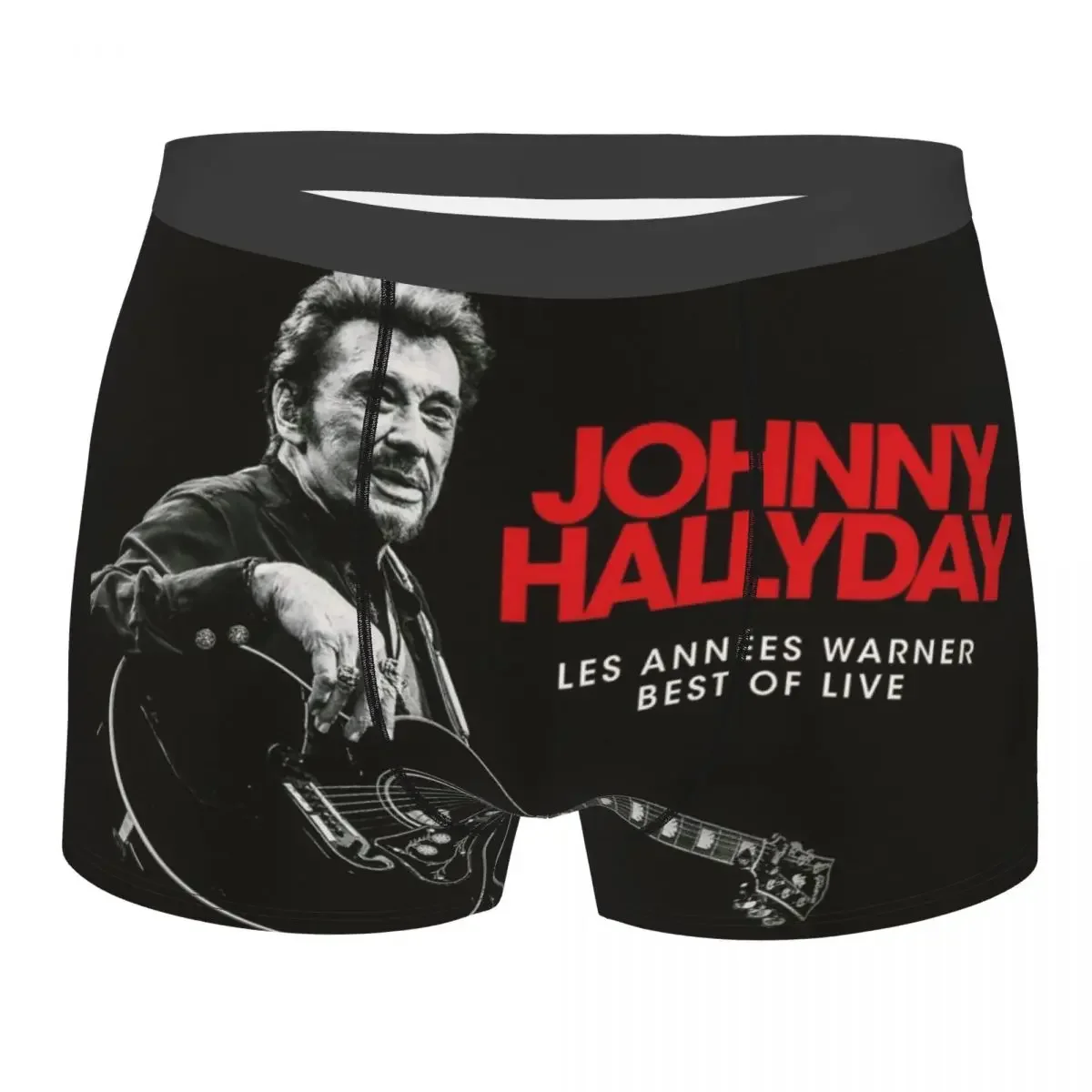 Мужское нижнее белье Johnny Hallyday Rock, забавные шорты-боксеры, мужские трусы со средней талией, S-XXL
Мужское нижнее белье Johnny Hallyday Rock, забавные шорты-боксеры, мужские трусы со средней талией, S-XXL