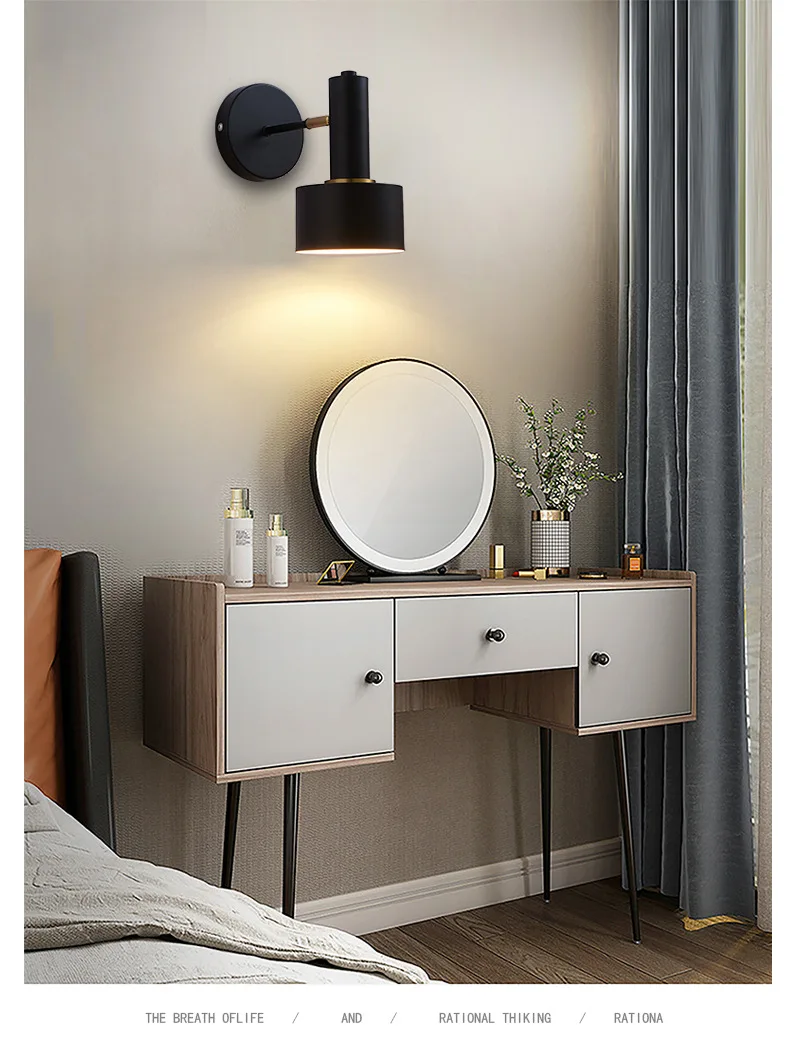 Adjustable Wall Lights Nordic Bedroom Bedside Wall Lamps LED Iron Lampara for Aisle Stair Indoor Lighting Sconce Home Decor бра
Adjustable Wall Lights Nordic Bedroom Bedside Wall Lamps LED Iron Lampara for Aisle Stair Indoor Lighting Sconce Home Decor бра