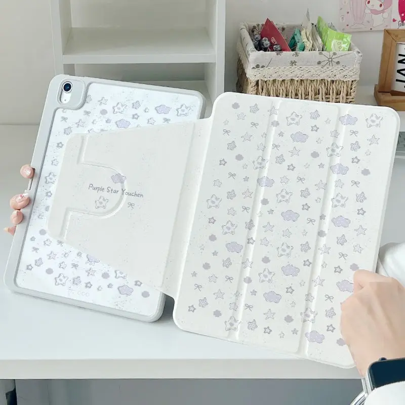 360° Rotation Shell Accessories for IPad Mini6 8.3 IPad 10th Gen Air 4/5 10.9 2020 Pro11 IPad 10.2 7th 9th 8th Cute Little Cloud
360° Rotation Shell Accessories for IPad Mini6 8.3 IPad 10th Gen Air 4/5 10.9 2020 Pro11 IPad 10.2 7th 9th 8th Cute Little Cloud