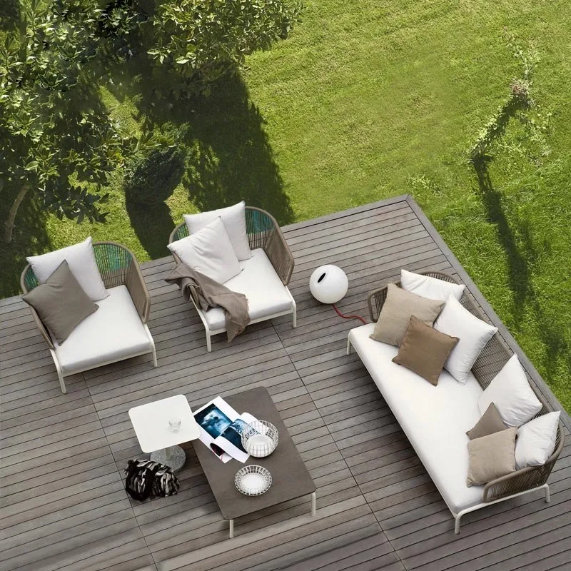 #Nordic style waterproof rattan casual outdoor sofa set for patios, outdoor gardens and balconies
#Nordic style waterproof rattan casual outdoor sofa set for patios, outdoor gardens and balconies