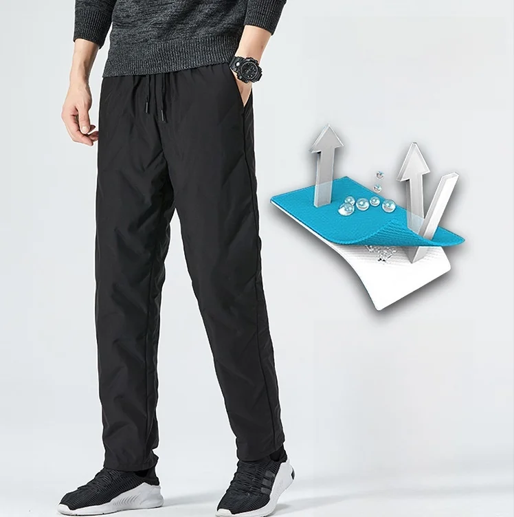 Men's Winter down Pants Waterproof Duck down Casual Style Windproof Outdoor Fashionable Long Trousers Urban Scene Youth Wear
Men's Winter down Pants Waterproof Duck down Casual Style Windproof Outdoor Fashionable Long Trousers Urban Scene Youth Wear