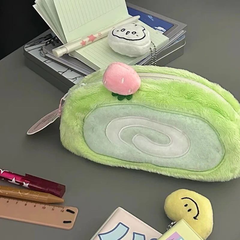 Cute Honeydew Swiss Pencil Case Fun Plush Creative Versatile Stationery Storage Desktop Large Capacity for Students Pencil Bag
Cute Honeydew Swiss Pencil Case Fun Plush Creative Versatile Stationery Storage Desktop Large Capacity for Students Pencil Bag