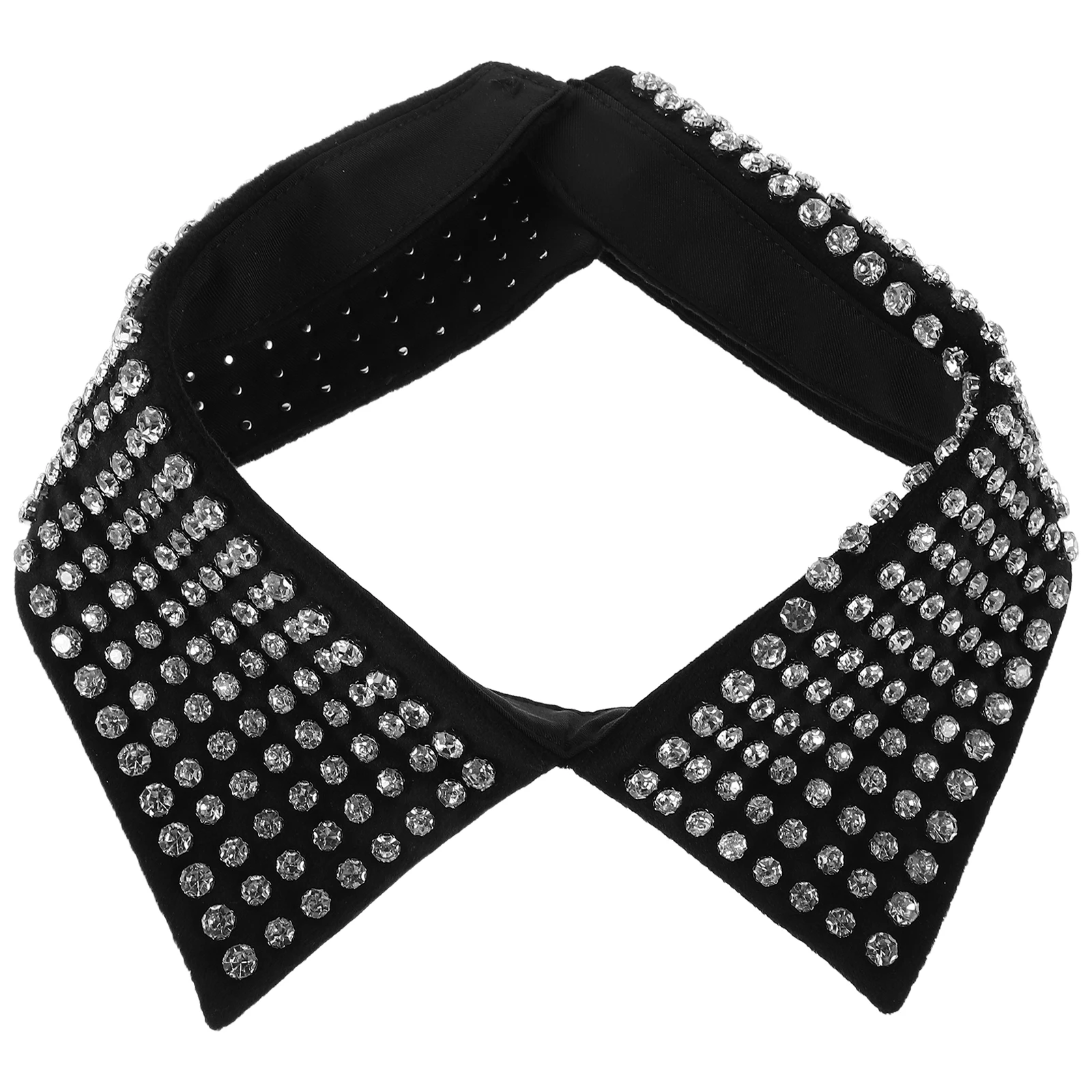 Style Detachable Faux Women Rhinestone Men Fake Collar Detachable Faux Shirt Collar Unisex Polyester Accessories
Style Detachable Faux Women Rhinestone Men Fake Collar Detachable Faux Shirt Collar Unisex Polyester Accessories