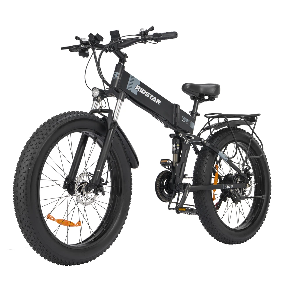 Ridstar Ranger 1000W Electric Bike 21 speed IPX7 Waterproof Fold High Power 26*4.0 For Mountain Road Electric Bicycle EU spot
Ridstar Ranger 1000W Electric Bike 21 speed IPX7 Waterproof Fold High Power 26*4.0 For Mountain Road Electric Bicycle EU spot