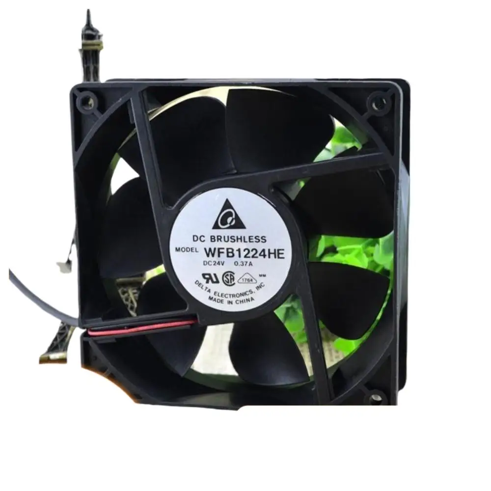for Delta WFB1224HE 12038 12cm 120mm 24V 0.37A Cooling Fan, High Airflow, Dual Ball, Servers, Inverters, and Industrial Use
for Delta WFB1224HE 12038 12cm 120mm 24V 0.37A Cooling Fan, High Airflow, Dual Ball, Servers, Inverters, and Industrial Use