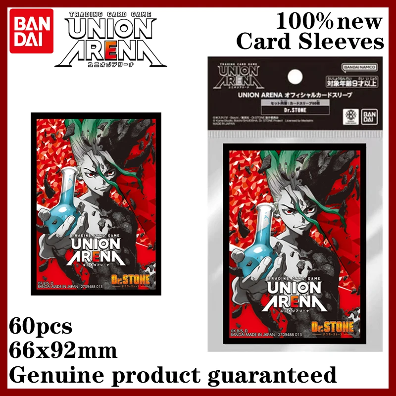 Bandai UA Tactical Environment Dr. STONE Card Sleeves 60 шт. Официальные защитные рукава Senku Ishigami Scientific Anime для TCG
Bandai UA Tactical Environment Dr. STONE Card Sleeves 60 шт. Официальные защитные рукава Senku Ishigami Scientific Anime для TCG